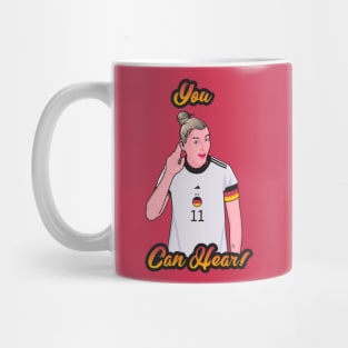 Popp #11 GER 22 Football Celebration Mug